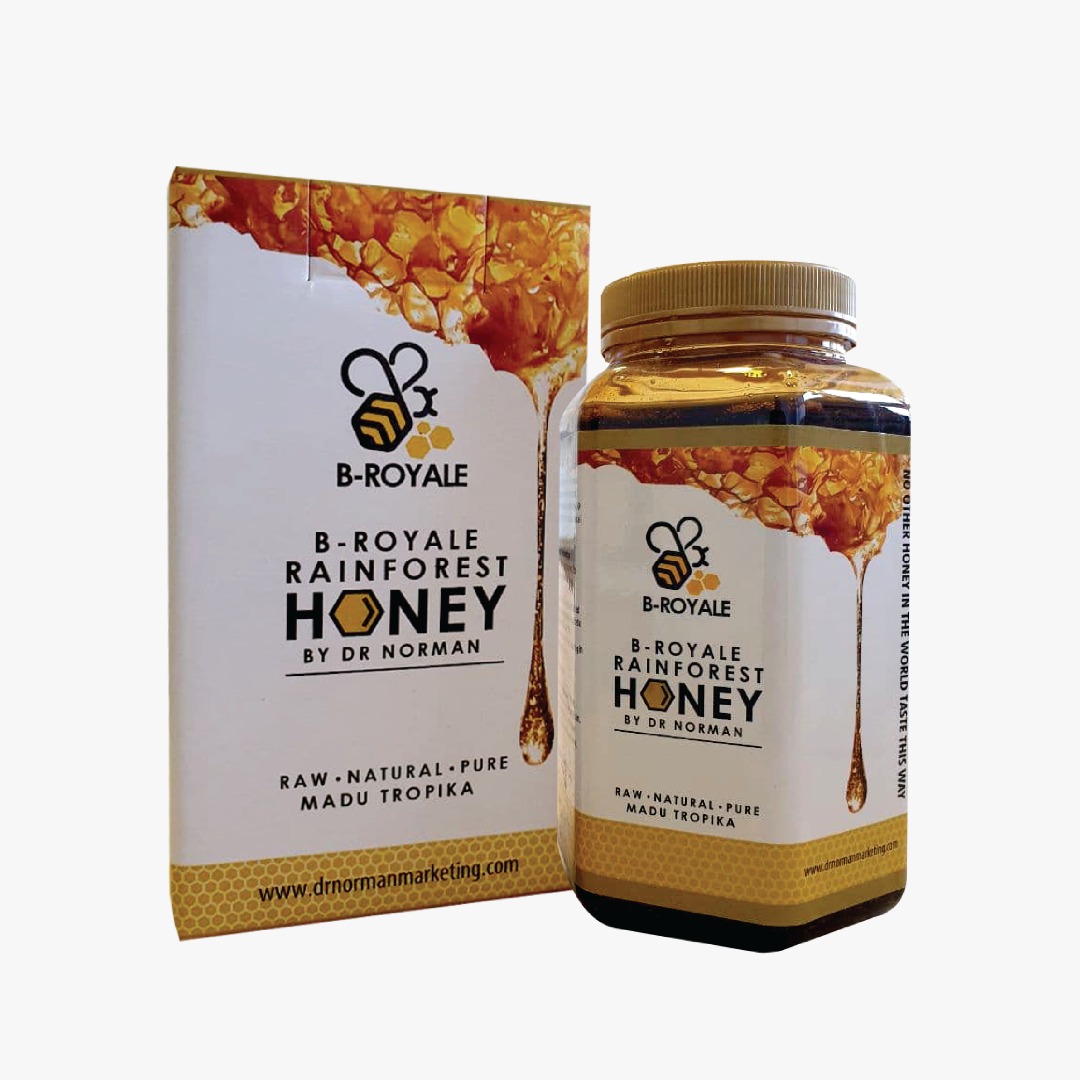 B-royale Rainforest Honey (1kg) - Dr Norman Marketing