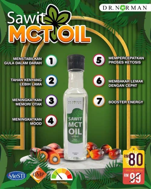 Produk Minyak Sawit MCT Oil