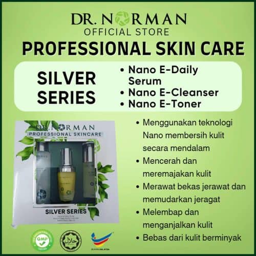 SILVER SERIES SET NANO SKINCARE PREMIUM 3 IN 1