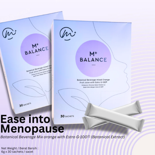 Minuman Botanikal M+ Menopause Khas buat Wanita